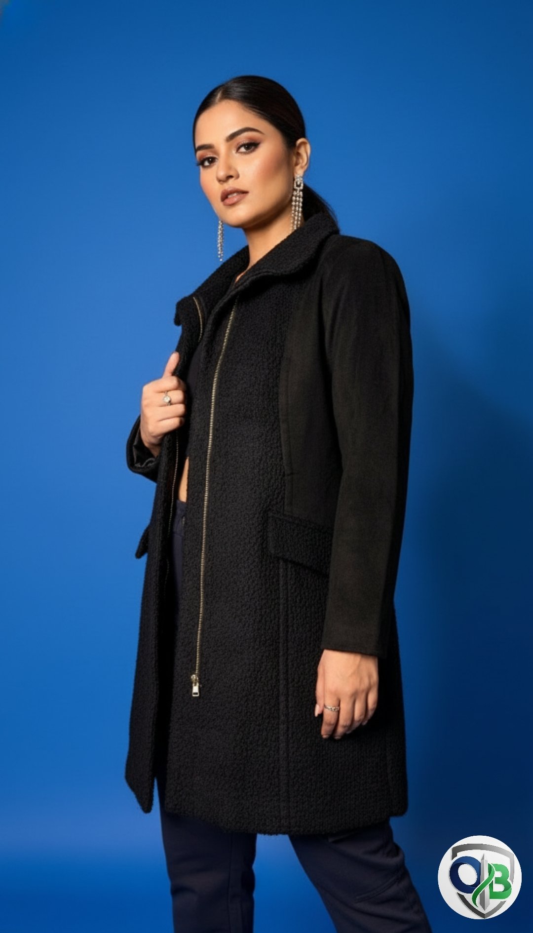 Calvin Klein Stand-Collar Walker Coat, Created for Macys - Macy's - Image 2
