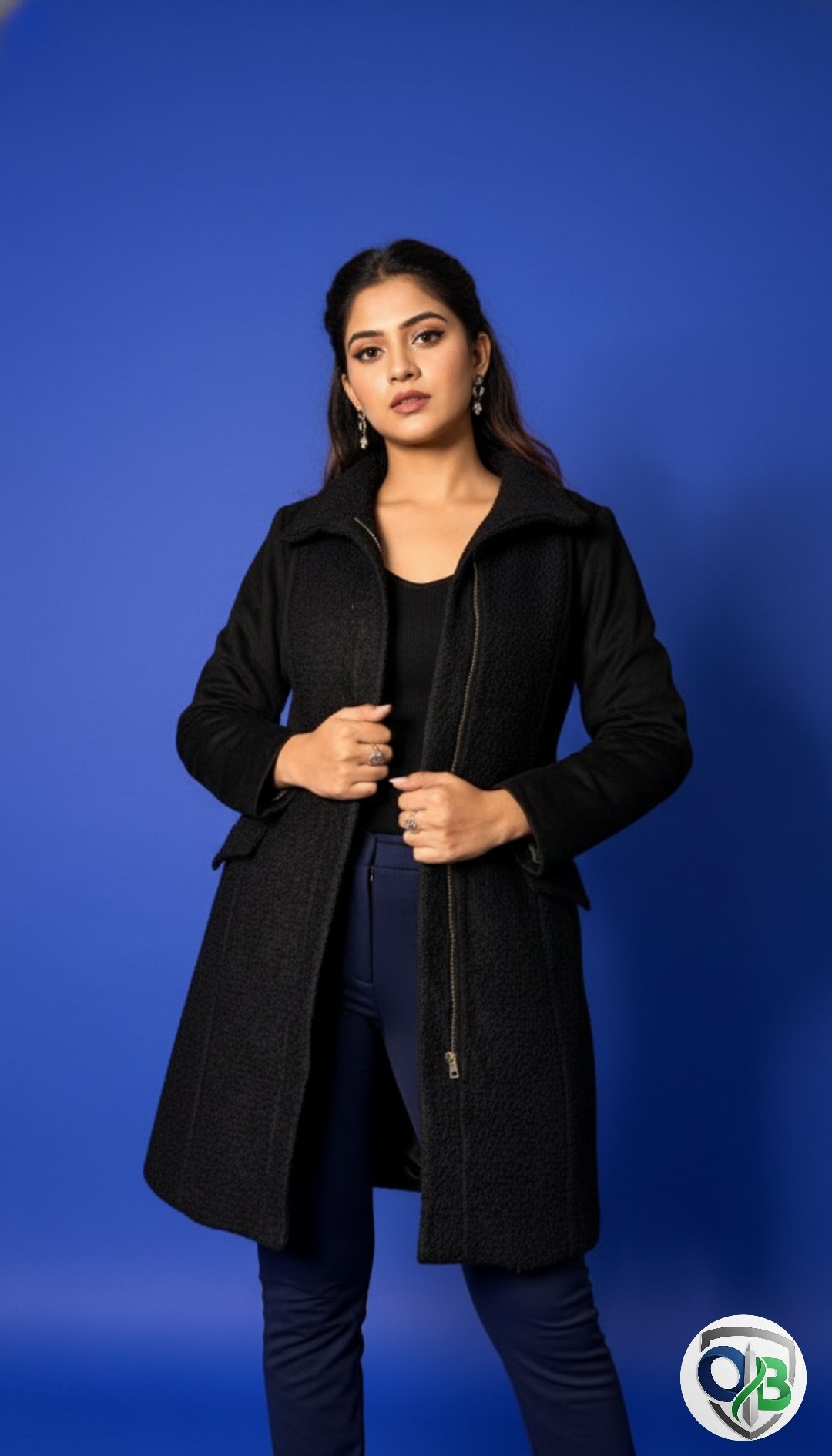 Calvin Klein Stand-Collar Walker Coat, Created for Macys - Macy's